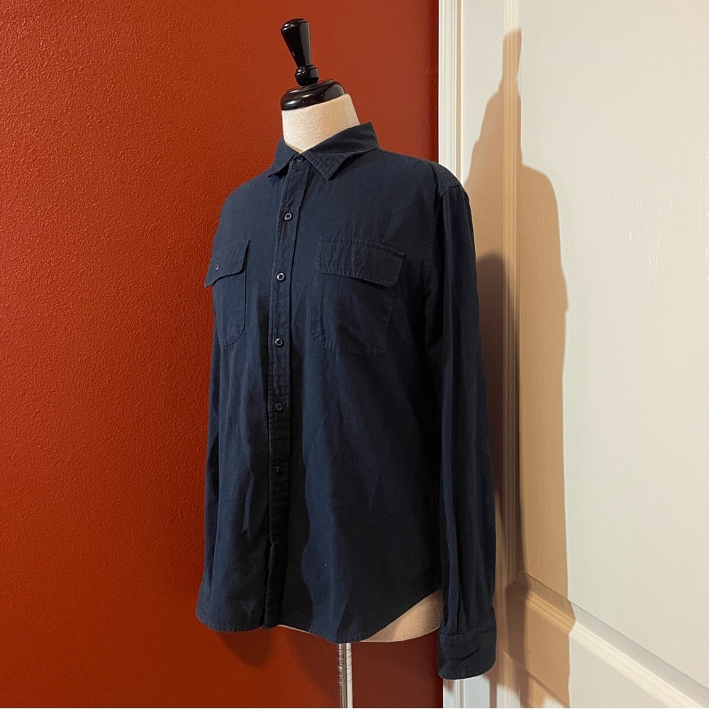Bridge & Burn Men’s Original Slim Fit Blue Button Down Long‎ Sleeve Shirt